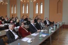 Dr. Manfred Wäsche, Matthias Ulrich, Marketingleiter BUGA-Zweckverband, Landrat Dr. Burkhard Schröder, Christian Stein, Stellv. Landrat Potsdam-Mittelmark, Dr. Dietlind Tiemann und Jochen Sander