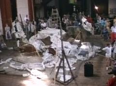 Im Sommer 1990 fand das "Kultur-Chaos" großen Anklang bei neugierigen Besucherinnen und Besuchern aus Brandenburg an der Havel