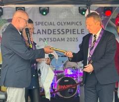 Staffelstabübergabe