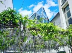 Der Glasanbau der Fouqué-Bibliothek