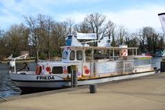 Die "Frieda" hatte bereits ihren Namen