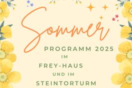 Titel Sommerprogramm Stadtmuseum