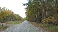 Blick auf die Straße zur Malge