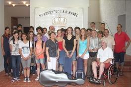 Eröffnung des Orchestercamps 2010 der Musikschulen von Kaiserslautern, Guimaráes und Brandenburg an der Havel 