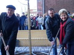 Einweihung neuer Schulhof