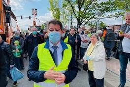 Brücke 20. Jahrestag am Altstädtischen Bahnhof ist nun Geschichte