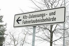 Wegweiser zur Kfz-Zulassungs- und Fahrerlaubnisbehörde