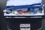 Ausgefallene Papierentsorgung wegen Winterwitterung