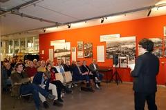 Comiczeichner Aike Arndt erläuterte den langwierigen Prozess wie er Comics erstellt.