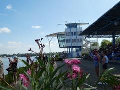 Tribüne Blick in den Tribünenbereich