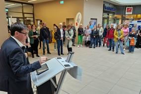 Staatssekretär Dr. Thomas Götz bei seinem Grußwort.
