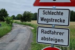 Aus Göttin kommend, gibt es eindeutige Hinweise auf den schlechten Zustand gen Neumanns Vorwerk.