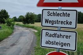 Aus Göttin kommend, gibt es eindeutige Hinweise auf den schlechten Zustand gen Neumanns Vorwerk.