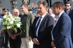 OB Scheller mit dem Beauftragten der Bundesregierung für die Belange von Menschen mit Behinderungen, Jürgen Dusel.