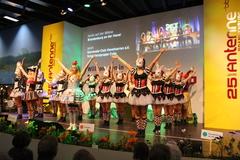 Bühnenprgramm mit der Showtanzgruppe des KCH aus Brandenburg an der Havel.