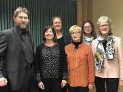 v.l.n.r: Stefan Dalitz, Carina Donner, Angela Brandigi, Monika Czaja, Gordon Koch, Ursula Schwinning Foto: Bernd Heese