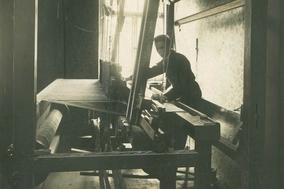 Foto eines Handwebstuhls aus Brandenburg. Foto: Stadtmuseum Brandenburg an der Havel