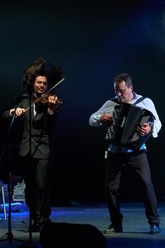 Peter Siroto (Geige), Gennady Chasovskikh (Akkordeon)Foto: FUROR Band
