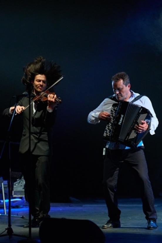 Peter Siroto (Geige), Gennady Chasovskikh (Akkordeon)Foto: FUROR Band