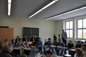 Trommelkurs der Wilhelm-Busch-Schule