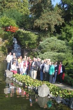 im japanischen Garten