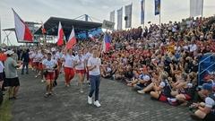 Einmarsch der Nationen.