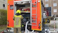 Ankoppeln des Löschschlauches