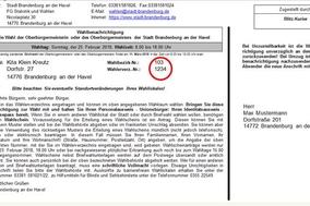 Information des Wahlleiters zur möglichen Stichwahl bei der Oberbürgermeisterwahl 2018
