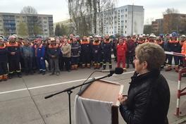 Dietlind Tiemann: Stahl aus Brandenburg an der Havel hat Tradition und Zukunft