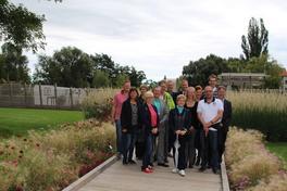 6 Bürgermeister und der Landrat besuchen die BUGA 2015