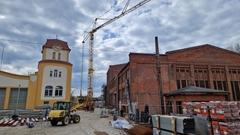 Straßenbahndepot und E-Werk bilden ein historisches Ensemble.