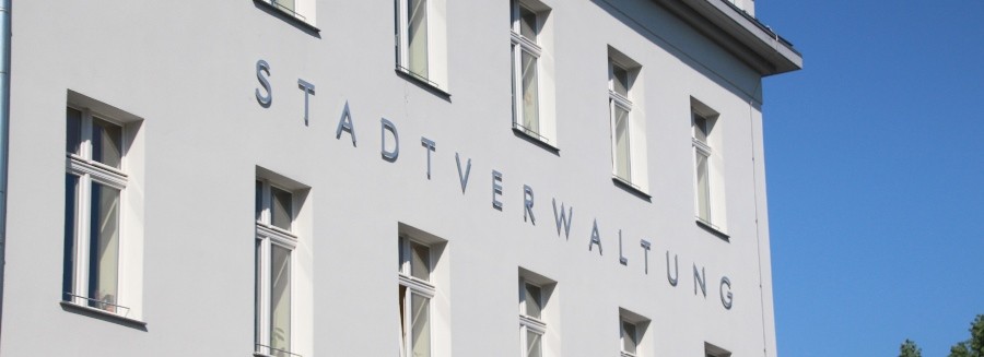 Gebäudeansicht der Verwaltung am Nicolaiplatz