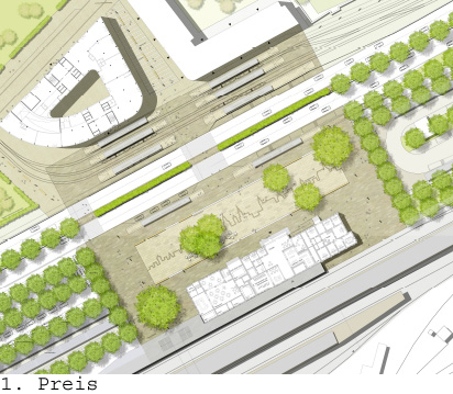 Städtebaulich-landschaftsplanerischer Ideen- und Realisierungswettbewerb Bahnhofsumfeld Brandenburg an der Havel